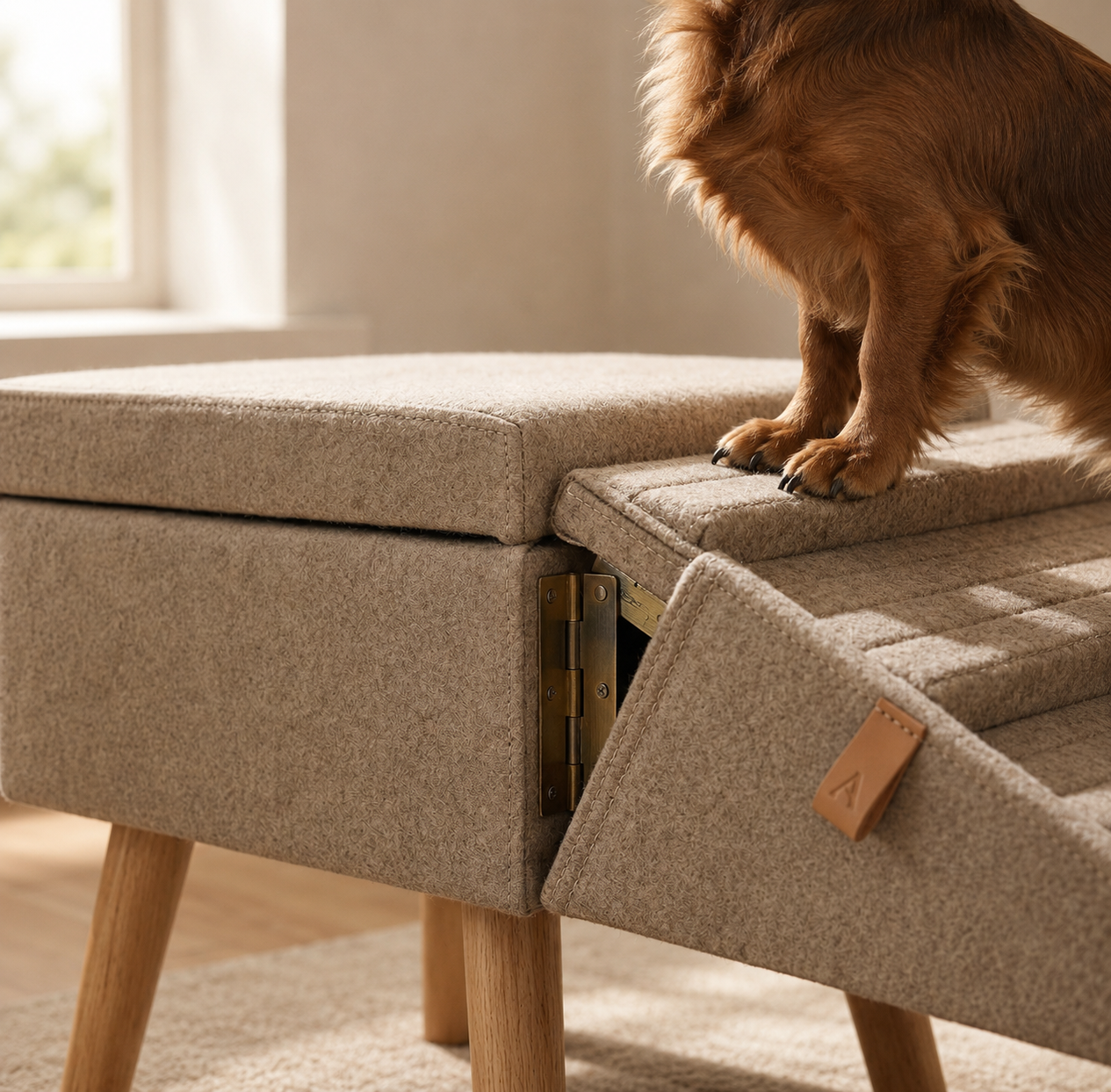 Hundtrappa - Skyddar din hunds leder