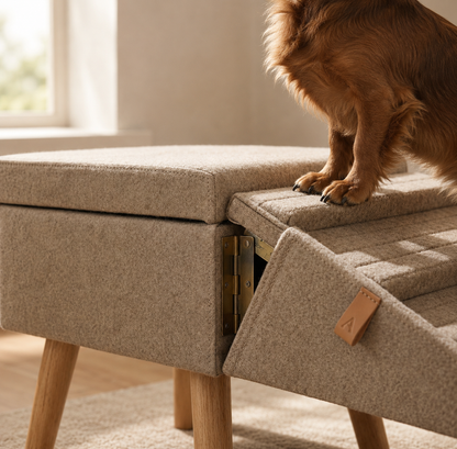 Hundtrappa - Skyddar din hunds leder