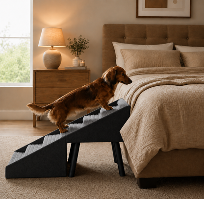 Hundtrappa - Skyddar din hunds leder