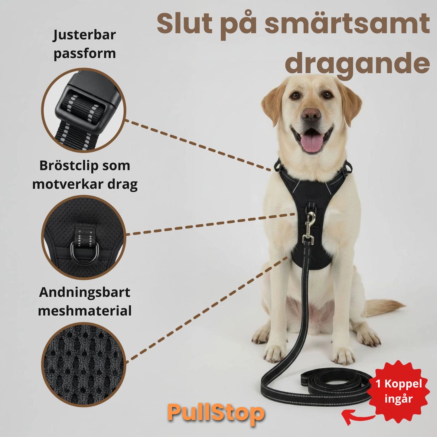 PullStop – Slipp drag i kopplet